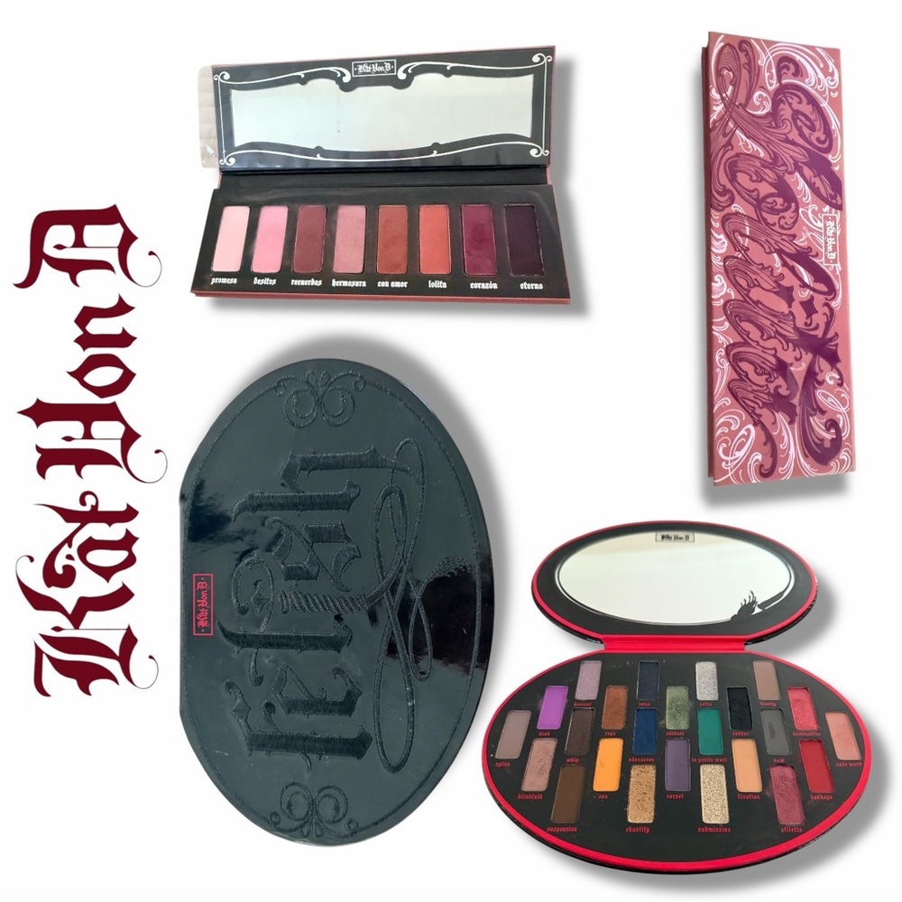 Kat Von D Two Eye pallets in Lolita & Fetish